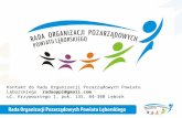 Podsumowanie rocznej działalności Rady Organizacji Pozarządowych Powiatu Lęborskiego