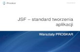 Standard tworzenia aplikacji JSF