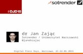 Dr Jan Zając - Prasa a social media