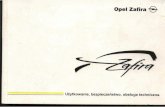 Instrukcja Opel Zafira A