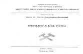 GEOLOGIA DEL PERU