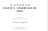 časopis maćicy serbskeje 1880