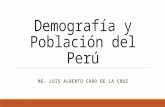 Demografia Del Peru I