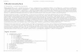 Matematyka – Wikipedia, Wolna Encyklopedia