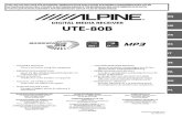 Manual de usuario del estereo Alpine CDE-151.