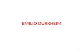 8. Emilio Durkheim