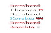 Thomas Bernhard - Korekta