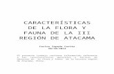 Flora y Fauna Region de Atacama
