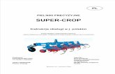 Monosem Instrukcja Pielniki Super-Crop 2005