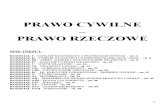 Skrypt - Prawo Rzeczowe Ignatowicz