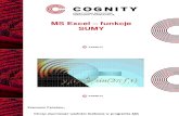 Cognity Kurs Excel - Funkcje SUMY