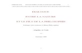 AEgidius de Vadis - Dialogue Entre La Nature Et Le Fils de La Philosophie