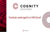 Cognity Kurs Excel- funkcja zaokr.pptx