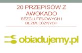 20 Przepisów z Awokado od Obiadujemy.pl