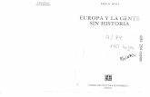 Europa y La Gente Sin Historia - Eric Wolf