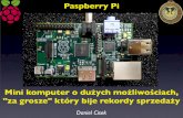 Prezentacja Raspberry Pi Mini-komputer