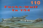(Wydawnictwo Militaria No.110) Focke-Wulf Ta 154 "Moskito"