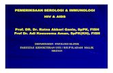 Slide Pemeriksaan Serologi Immunologi Hiv Aids