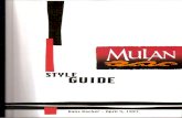 Mulan Style Guide