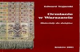 Edward Tryjarski - "Ormianie w Warszawie. Materiały do dziejów;"