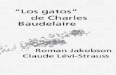 Claude Levi Strauss Roman Jackobson Los Gatos de Charles Baudelaire