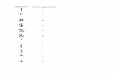 Pangolin Font Table