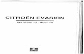 Citroen Evasion - Instrukcja obsługi PL