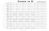 [Free Scores.com] Pachelbel Johann Canon Partitura Band