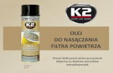 Olej do nasączania filtra powietrza K2PRO