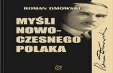Roman Dmowski Myśli Nowoczesnego Polaka