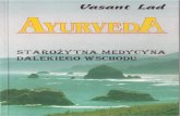 Vasant Lad - Ayurveda - Starożytna medycyna Dalekiego Wschodu