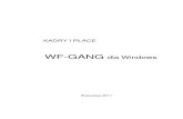 Podręcznik WF-GANG dla Windows