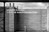 Réjean Legault, Louis Kahn i życie materiałów