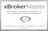 xBroker Master Roadshow Q2 2015 - podsumowanie