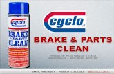 Preparat do mycia hamulcow i czesci - Cyclo Brake & parts clean