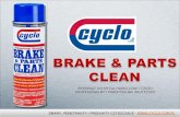 Cyclo - Brake & parts clean - czysci hamulce
