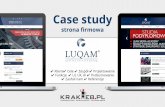 Luqam - case study z realizacji strony www