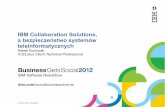 Ibm collaboration solutions,a bezpieczeństwo syst.teleinf. m. kuchciak