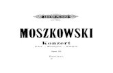 Moszkowski  Concerto para piano y Orquesta  No. 2 Op 49.