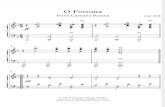 Carmina Burana Carl Orff Piano