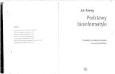 Podstawy Bioinformatyki , Jin Xiong