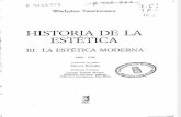 Historia de La Estetica v.iii (Moderna) - Wladyslaw Tatarkiewicz