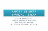 Kapita Selekta Ekonomi Islam (1)