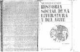 HAUSER, Arnold. Historia Social de La Literatura y El Arte - Tomo 1