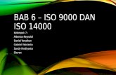 BAB 6 – Iso 9000 Dan Iso 14000
