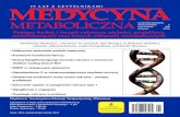 Medycyna Metaboliczna - 2015, tom XIX, nr 3