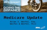 Medicare Update Brian S. Werfel, Esq. Werfel & Werfel, PLLC.