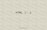 Web Publishing1 HTML 1- 2. Web Publishing2 HTML HTML & WYSIWYG, struttura & lay-out!! testo.