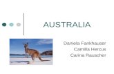 AUSTRALIA Daniela Fankhauser Camilla Hercus Carina Rauscher.