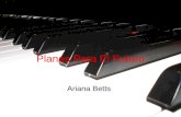 Planes Para El Futuro Ariana Betts. 1991- naci en Orange County, CA fui a Michigan Tocaba el piano y el violin fui a la escuela en Midland dibujaba jugaba.